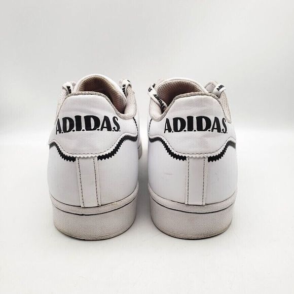 ADIDAS Superstar Thin Stripes in White (Men's US Size 12) PCI 789 002 - Picture 5 of 7